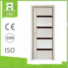 Puerta de madera de la melamina del panel del MDF del diverso color de la fábrica de Yongkang